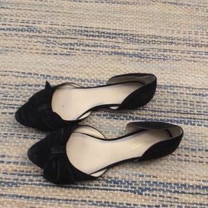 Nine West black flats
